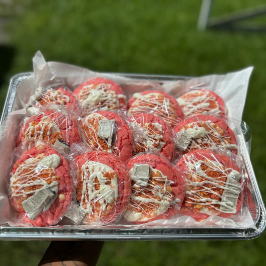 Strawberry cookies